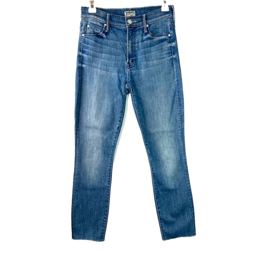 Mother Denim Stunner Zip Jeans In Good Girls Do Size 24 - Picture 7 of 15